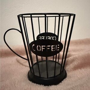 Black Coffee Pod Holder